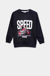 Boys Graphic Printed Shirt